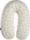 Jersey Graue Herzen Stillkissen von Candide
