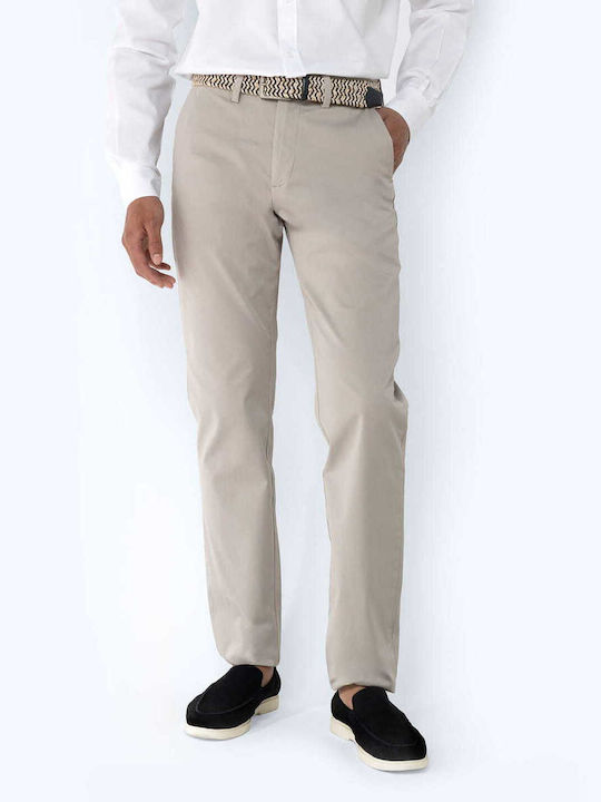 The Bostonians Men's Trousers Chino in Regular Fit Greene