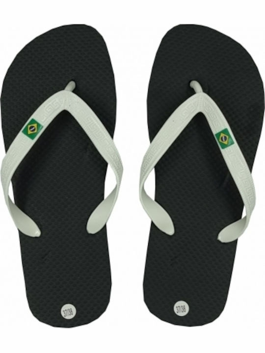 Ocean Addict Frauen Flip Flops in Schwarz Farbe10102