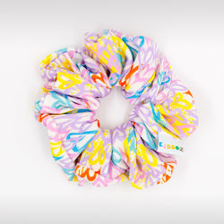 Λαστιχάκι Scrunchy Graffiti Hearts Kiddoz