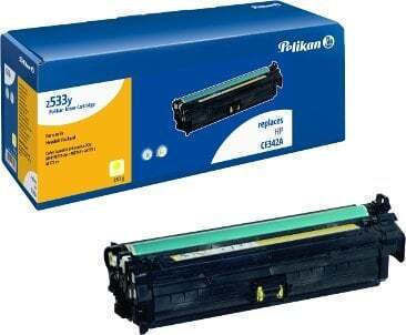 Pelikan Kompatibel Toner für Laserdrucker HP CE342A 16000 Seiten Gelb