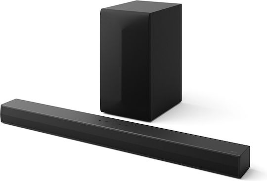 LG S60T Soundbar 3.1 Bluetooth και HDMI 340W με Ασύρματο Subwoofer και Τηλεχειριστήριο Μαύρο