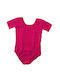 Kokoracostume Kids Dance Bodysuit Fuchsia