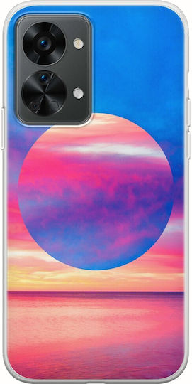 Sky Sea Back Cover Silicone Multicolour (OnePlus Nord 2T)
