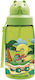 Laken Plastic Kids Water Bottle Disney Cars with Straw Funny Cars Tritan 0.45L