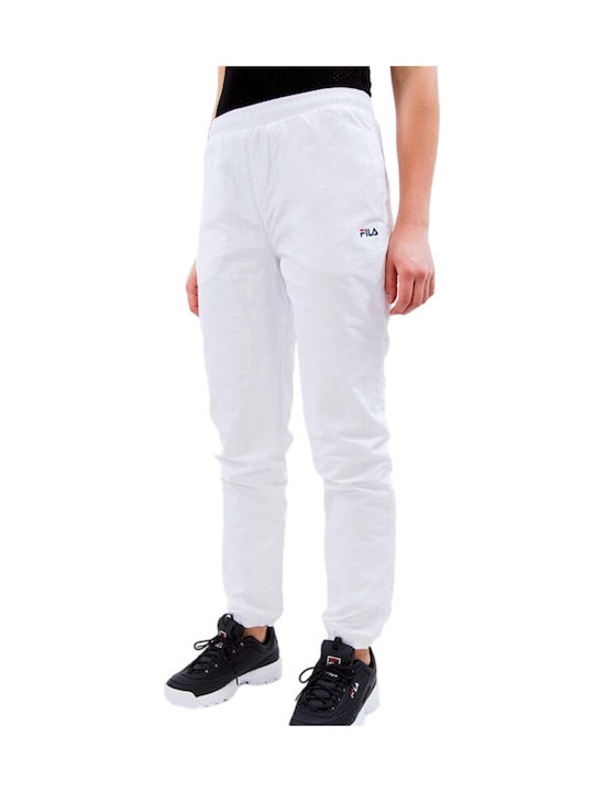 Fila Pantaloni de trening pentru femei Alb