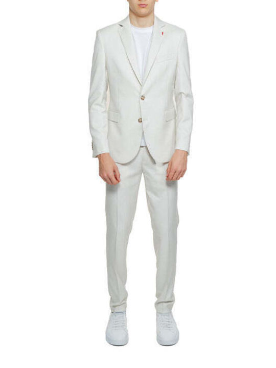 Mulish Men's Summer Suit Beige