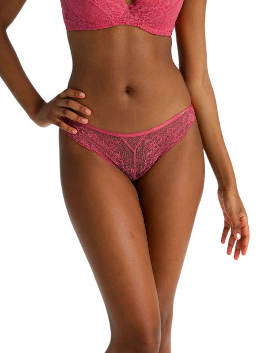 Dorina Saylor Red Brazilian Lace