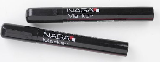 Naga Μαρκαδόροι Black 10mm Σετ 2τμχ