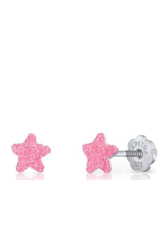 Lapetra Cercei pentru copii Studs Stele