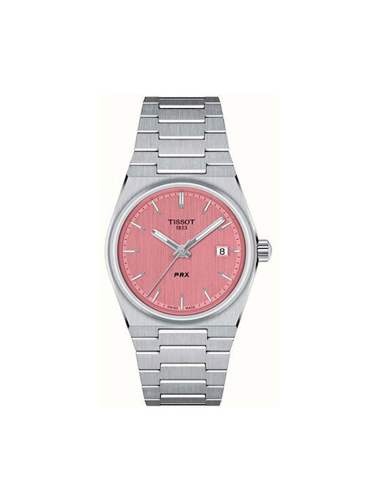 Tissot Watch with Silver Metal Bracelet