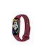 Λουράκι Σιλικόνης με Pin Μπορντό (Smart Band 7)