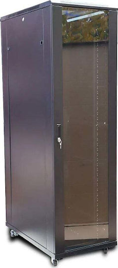 Extralink Επιδαπέδια Καμπίνα Rack 42U Γκρι EX.8628