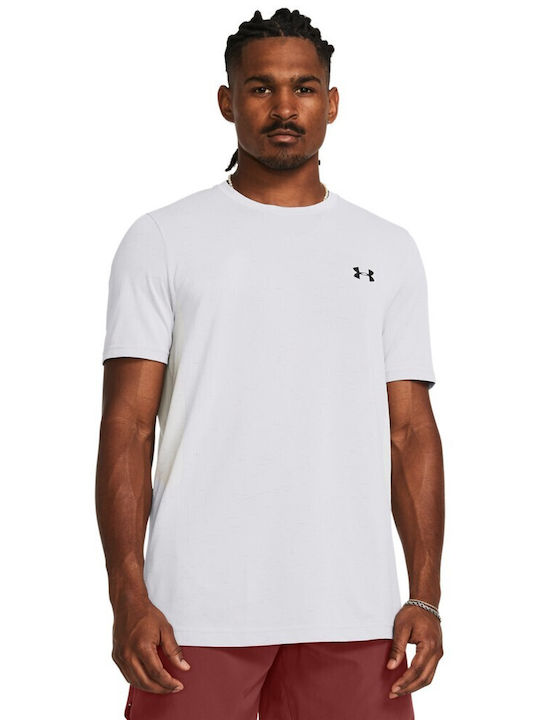 Under Armour Vanish Seamless Men's Short Sleeve Blouse White