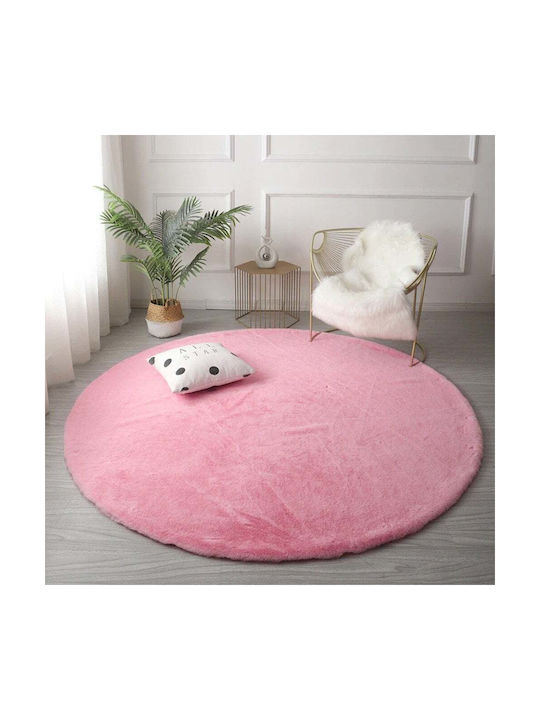 Strado Carpets Rug Round Sakurapink (pink)