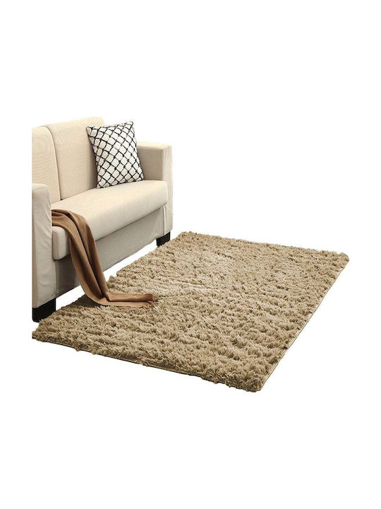 Strado Carpets Χαλί Ορθογώνιο Shaggy Cappuccinocamel (light Brown) 200x300cm