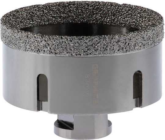 Graphite Ποτηροπρίονο Καροτιέρας με Διάμετρο 83mm για Μπετό και Πλακάκι