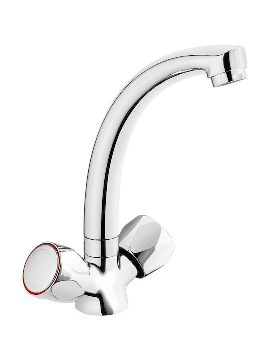 Deante Kitchen Faucet Silver