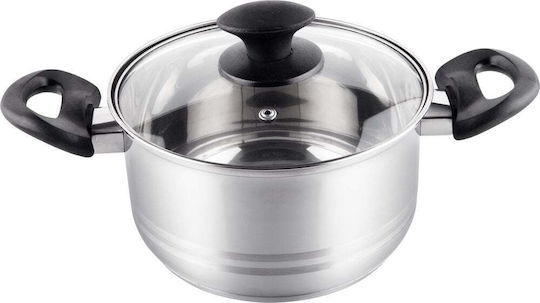 Lamart Deep Stainless Steel Pot 2.7lt / 18cm