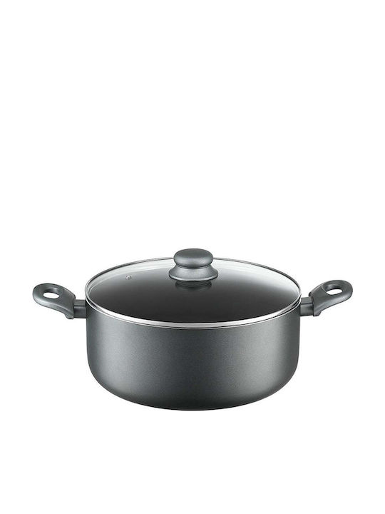Ambition Valdinox Tiefe Kochtopf aus Aluminium 6lt / 28cm