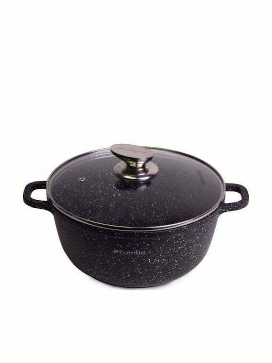 Kamille Tiefer Topf aus Gussaluminium 2.3Es / 20cm