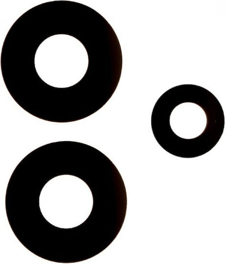 Lentilă Cameră Telefon Mobil Negru pentru (Xiaomi Redmi Note 12 5G)