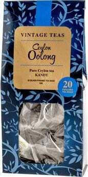 Vintage Teas Oolong Τσάι Vintage Ceylon 20 Φακελάκια 2.5gr