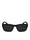 V-store Unisex Sunglasses with Black Plastic Frame and Black Polarized Lens POL4061BLACKMAT