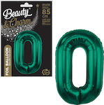 Balloon Foil Number Green