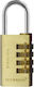 Gerda Padlock Brass Combination 40mm 1pcs
