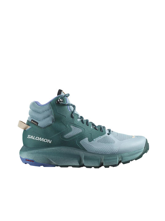 Salomon Predict Hike Damen Wanderstiefel Wasserdicht mit Gore-Tex Membran Lila