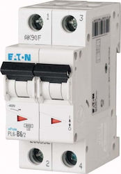 Eaton Automatic Circuit Breaker 6A Double-pole 286552