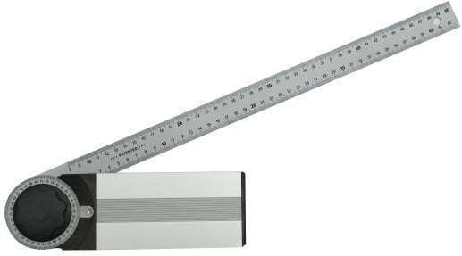 Vorel Winkelmesser Hufschmiede Metallisch Länge 75cm mit Winkelmesser