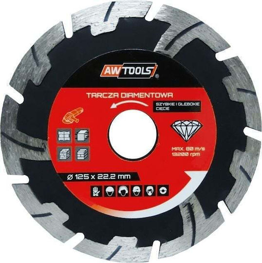 AWTools Δίσκος Κοπής Δομικών Υλικών 230mm