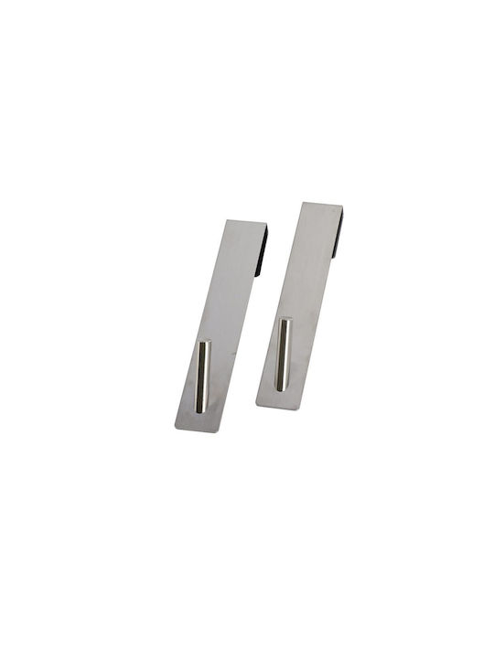 Agățătoare Pentru Uși 2 Locuri Metalice 3x5x5cm 2 Bucăți