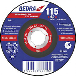 Dedra F1321 Cutting Disc Metal Hole Diameter 115mm 1pcs