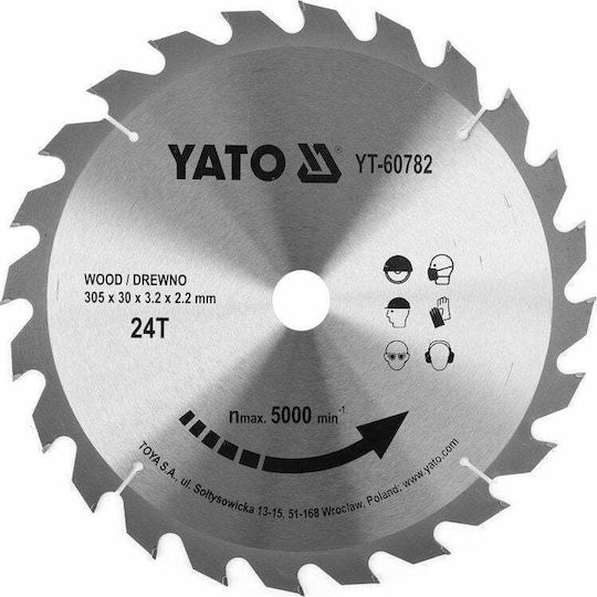 Yato Disc de tăiere Lemn 305mm