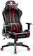 Diablo X-One 2.0 Normal Size Καρέκλα Gaming Δερματίνης με Ρυθμιζόμενα Μπράτσα Black / Red