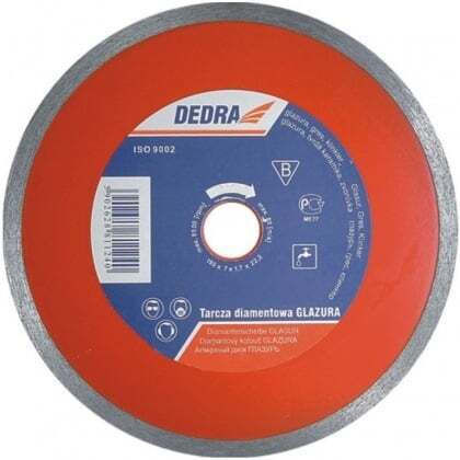 Dedra Cutting Disc Construction Materials Hole Diameter 250mm 1pcs
