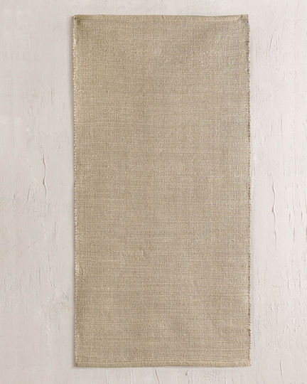 Rythmos Nisyros Teppich Rechteckig Baumwolle Beige