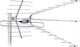 Libox LB2100 Outdoor TV Antenna (Does not Require Power Supply) Silver