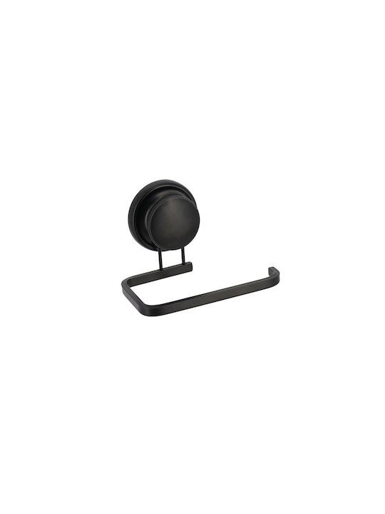 Aria Trade Wall-mounted Paper Holder with Suction Cup Black