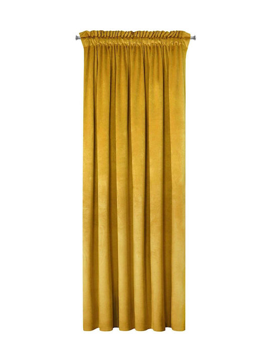 Eurofirany Perdea cu Coafură Melanie Galbenă EY093493/ALL 140x270cm