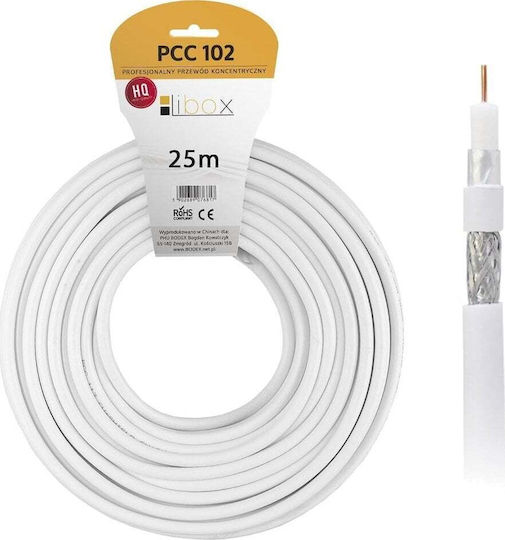 Libox Kabel Koaxial 25m (PCC102-25) 1Stück