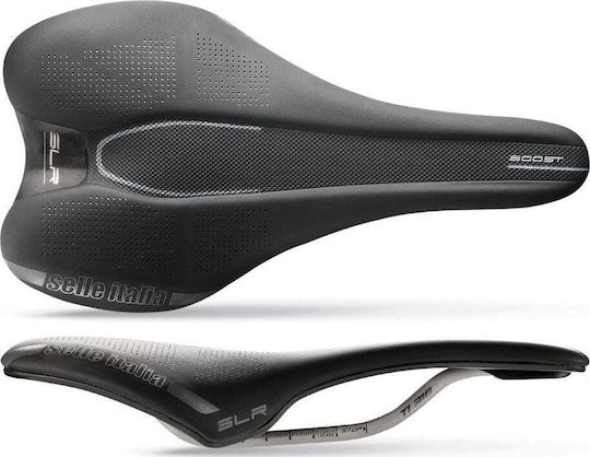 Selle Italia SLR Boost S Σέλα Ποδηλάτου Μαύρη 248 x 130 mm