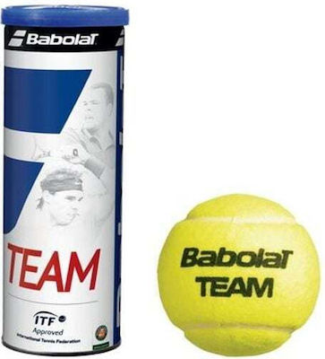 Babolat Team Μπαλάκια Τένις για Τουρνουά 3τμχ