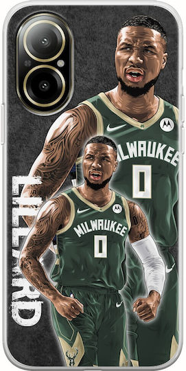 Nba Stars - Damian Lillard Back Cover Σιλικόνης Πολύχρωμο (Realme C67)
