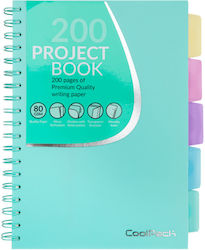 B5 Coolpack Notebook Pastel Green