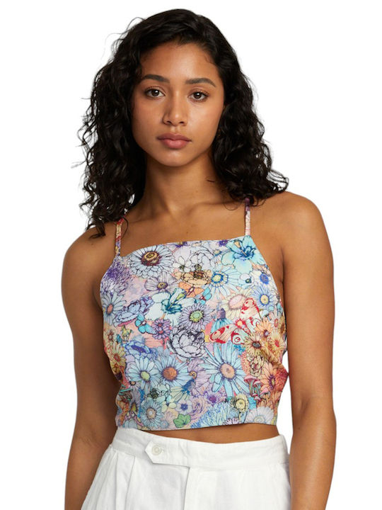 Damen Sommer Ärmellose Mehrfarbige Bluse