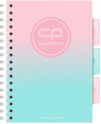 Notebook A5 Coolpack Gradient Căpșună